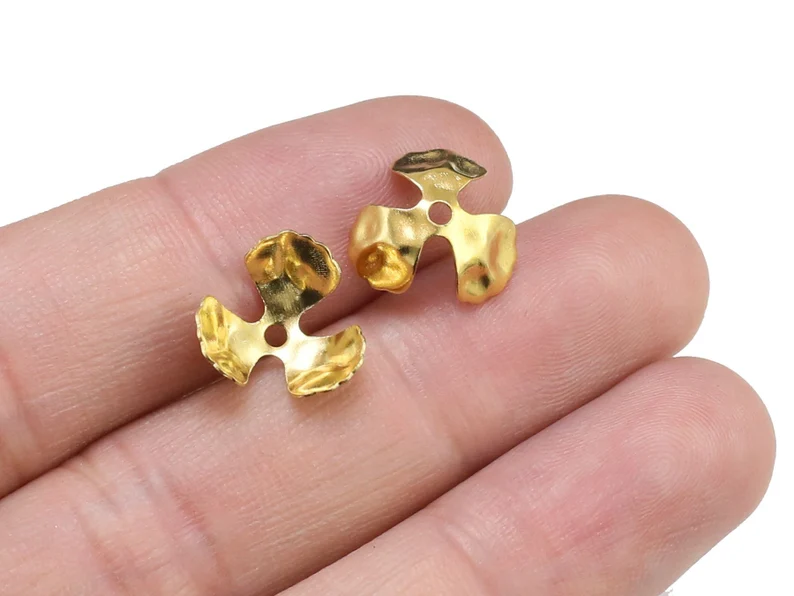 Jewelry Making Gemstones - 100 unidades de tampas de contas