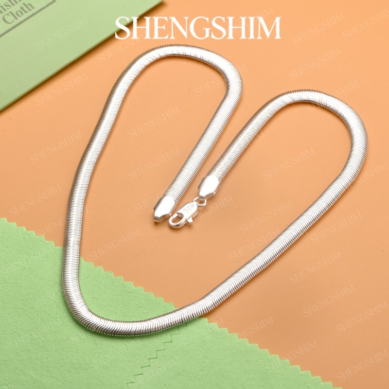 SHENGSHIM, colar com corrente  - Lobster Clasp Silver avaliação e preço
