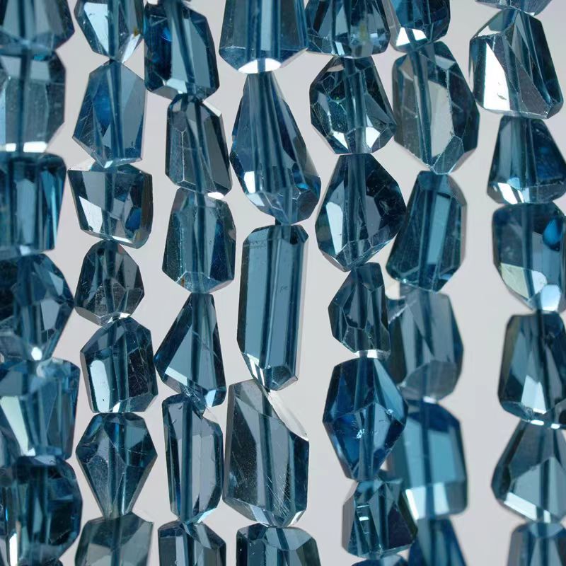 Contas Soltas de Topázio Azul  - Jewelry Making London avaliação e preço