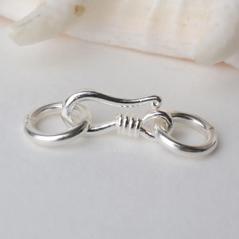 Fecho de peixe com gancho e ol - Lobster Clasp Silver avaliação e preço